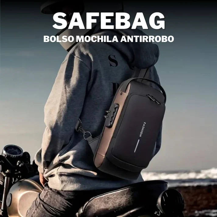 BOLSO INTELIGENTE ANTIROBO CON PUERTO DE CARGA + ENVÍO GRATIS
