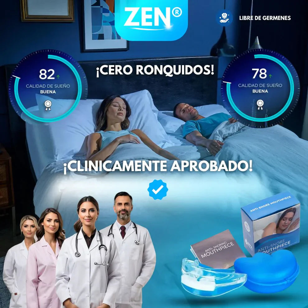 Zen® - Anti Ronquidos😴 EL SECRETO PARA DORMIR FELIZ.