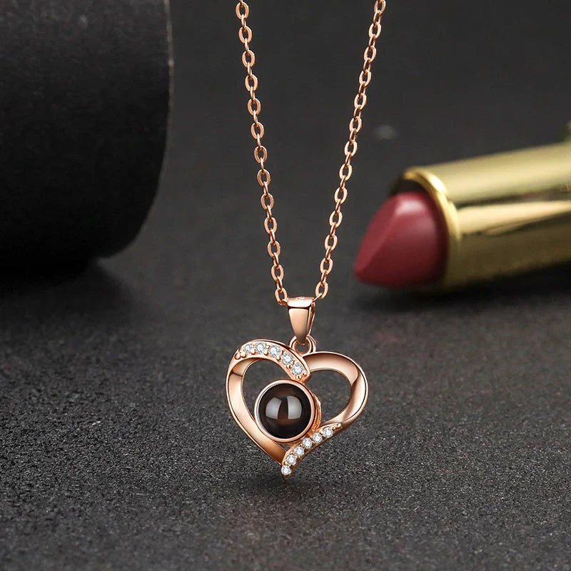 COLLAR TE AMO ❤️🌎 en 100 Idiomas -ENVÍO GRATIS💘